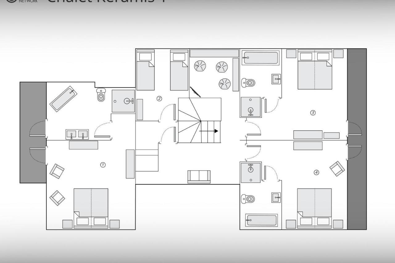Chalet Keramis - Ovo Network La Riviere-Enverse ภายนอก รูปภาพ